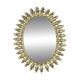 Vintage Deknudt Sun Mirror Sunburst Gold Acanthus Sixties