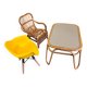 Small Scandinavian children's desk and matching armchairs