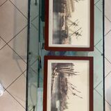 Set of two marine engravings