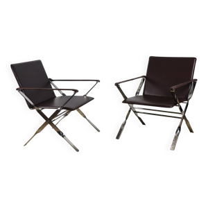 Paire de fauteuils en