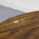 French antique painted side table