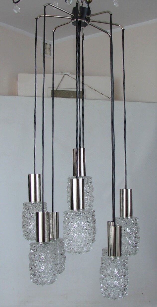 Bauhamp Leuchten Neheum Type 421 Cascade Chandelier