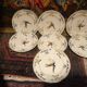 7 plates 25,5cm Clery Longchamp