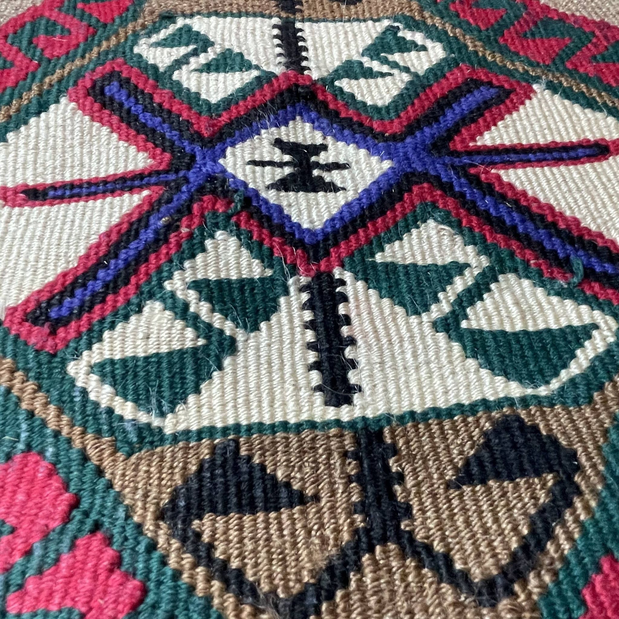 Vintage turc mini kilim, 95 x 53 cm