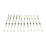 12 cutlery at art deco fish Christofle Atlas