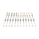 12 cutlery at art deco fish Christofle Atlas