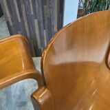 Set of 2 Mito Scandinavian style chairs by Carlo Bartoli for Tisettanta vintage