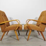 Vintage Armchairs by Jaroslav Smidek, 1960s, Set of 2