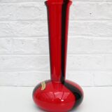 Opalina fiorentina glass vase