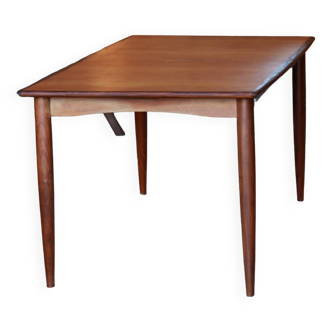 Johannes Andersen, teak and rosewood table