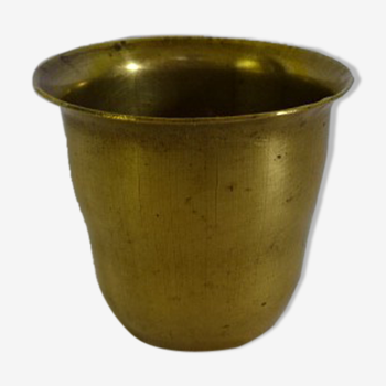 Brass goblet