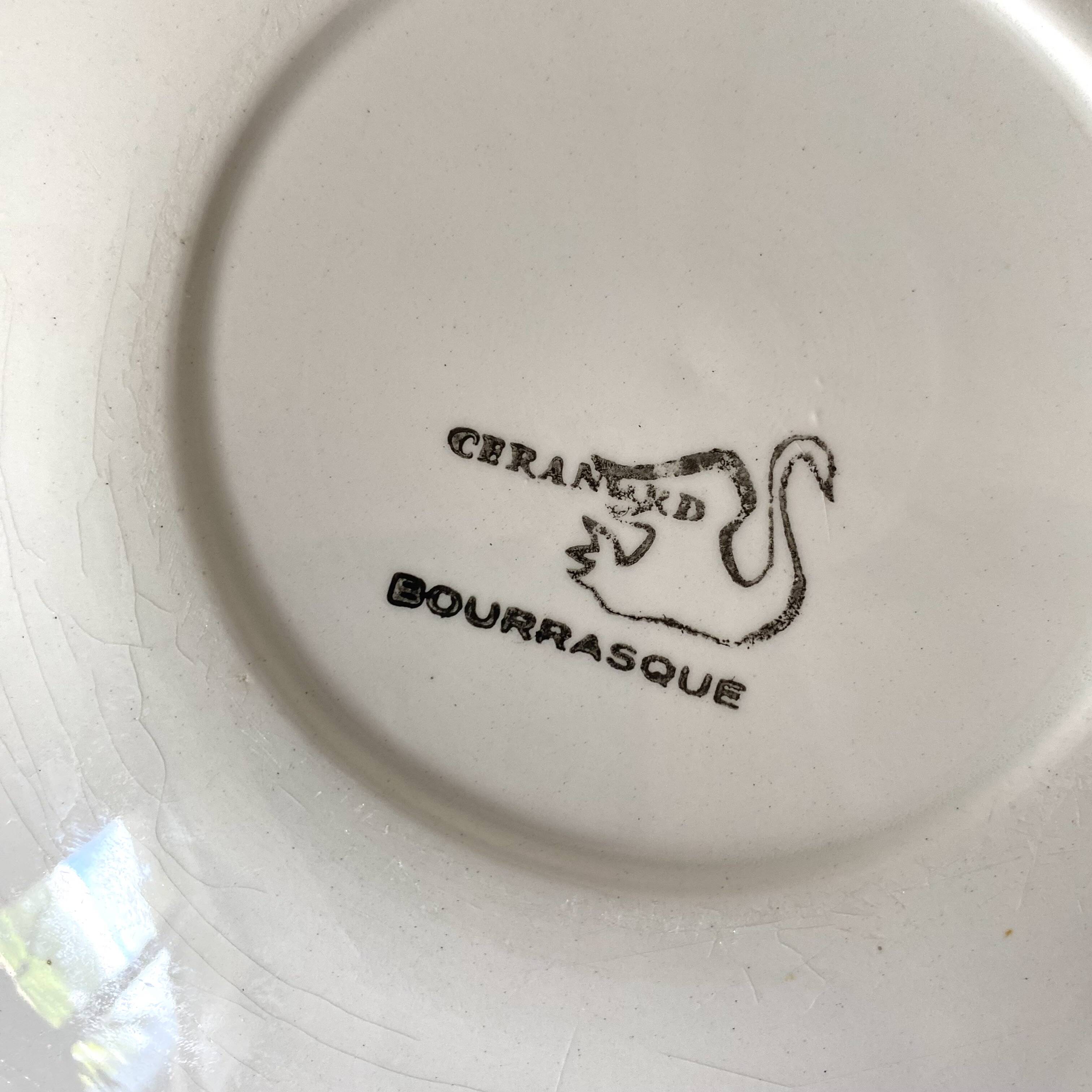 Saint Amand Ceranord deep plates, Bourrasque