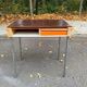 1970s school-style child's desk with drawer