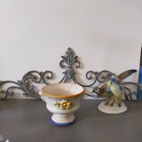 Pot cover in slip and ceramic 60s 70s