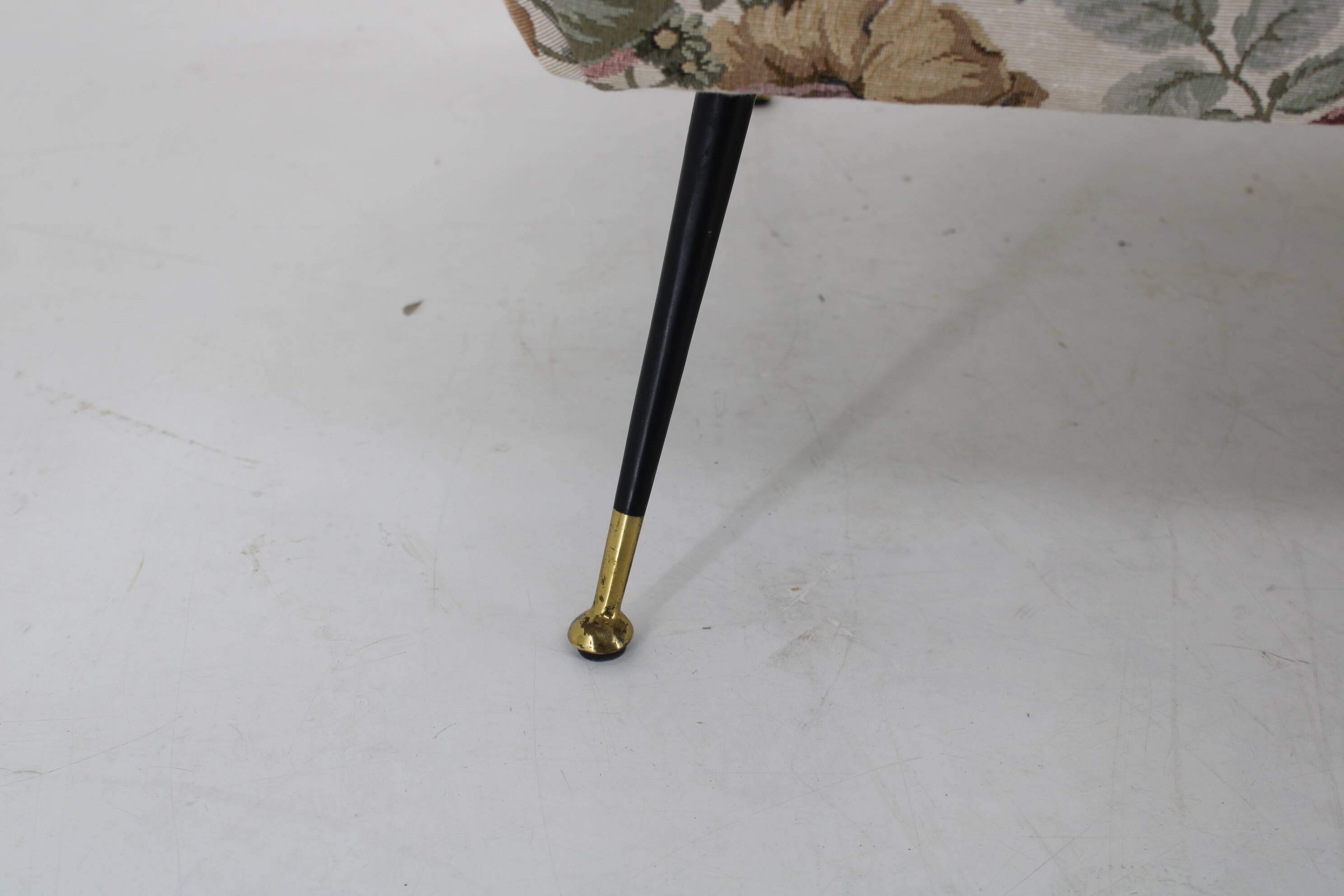 1950s Italian Curved "Banana" 3-Seater Sofa