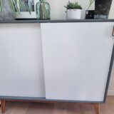Buffet vintage en bois peint