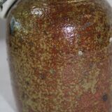 Bouteille en grès pyrité