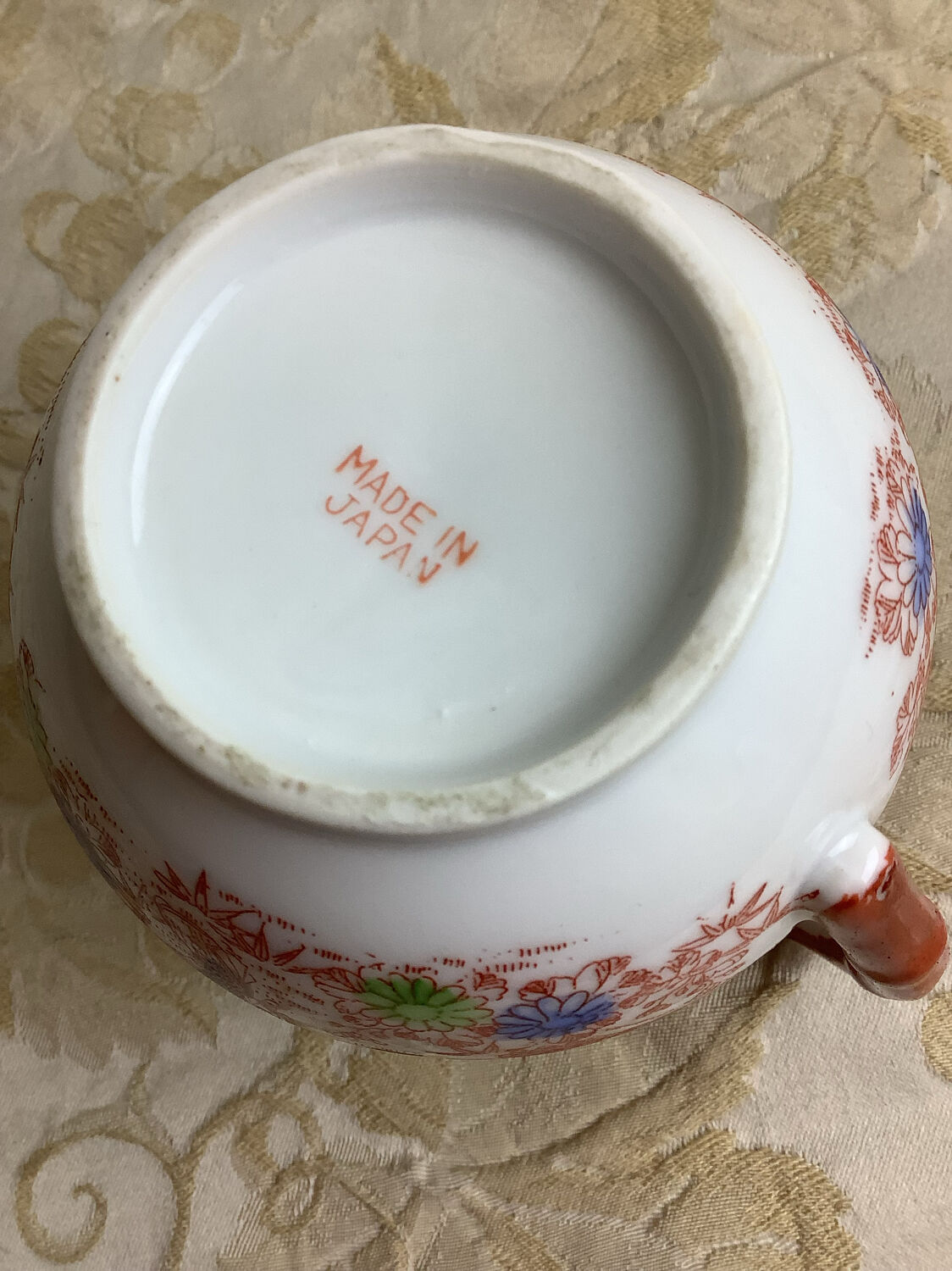 Antique Japanese porcelain cream jug