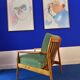 Fauteuil scandinave années 60