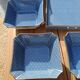 Asian set of platter and ten ramekins
