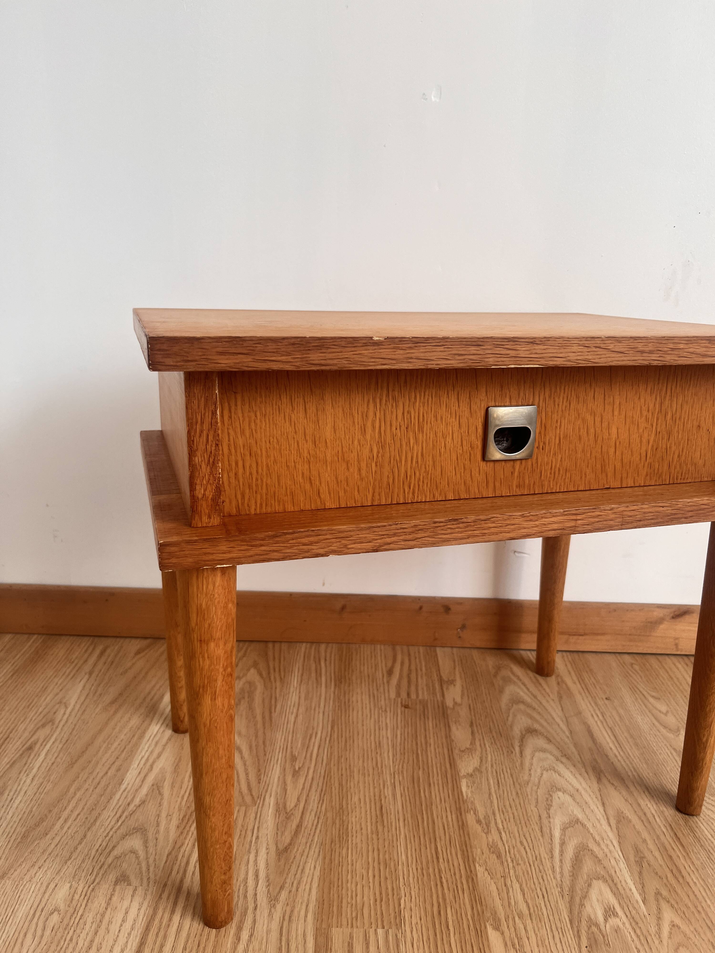 Vintage bedside table