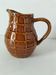 Pichet Saint-Clément no. 7507 in caramel earthenware – Relief wickerwork decoration