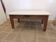 Table basse style ferme, piètement en Pitchpin