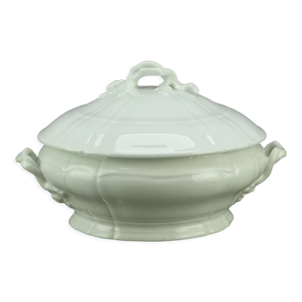 White porcelain tureen