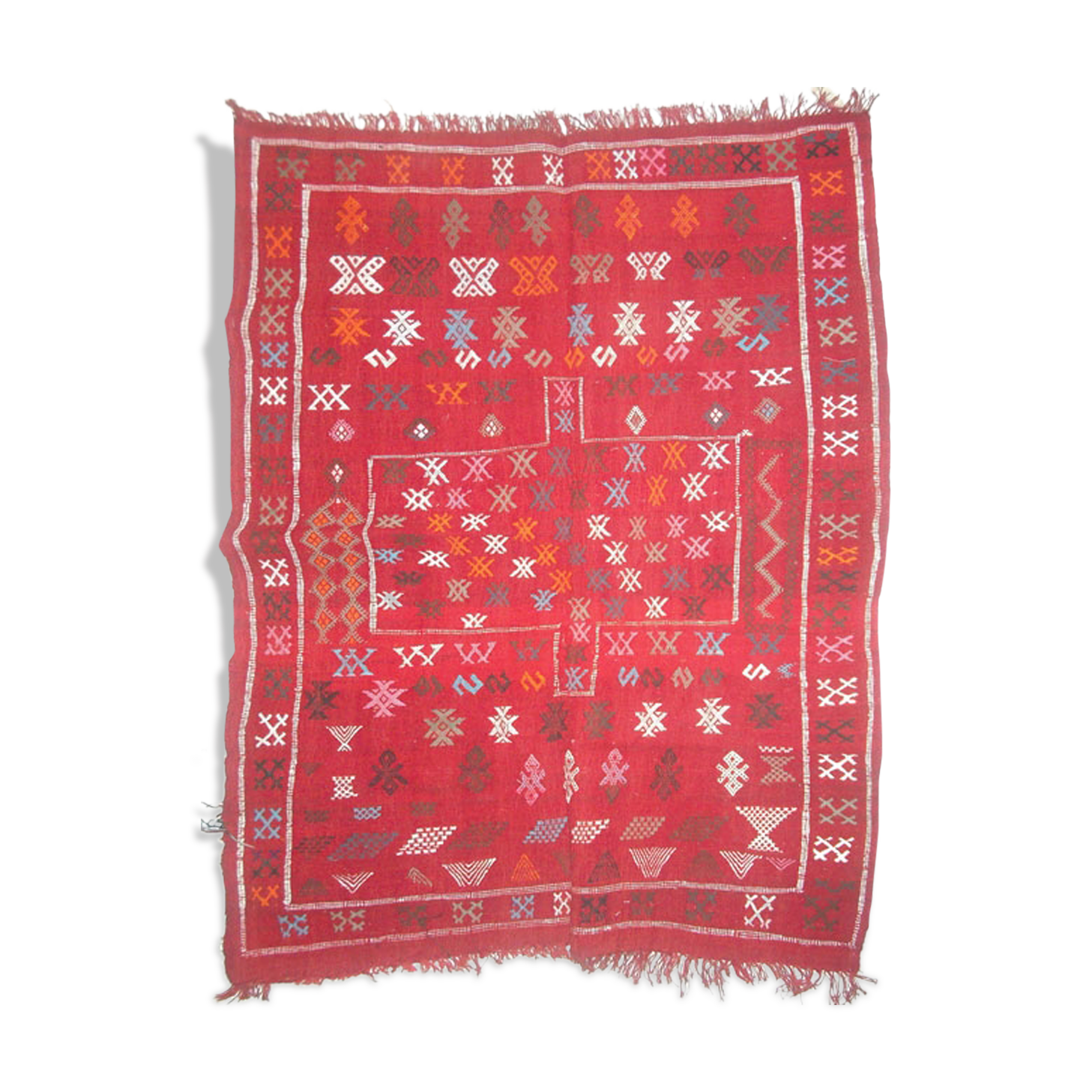 Berber carpet Ouadzem 133x104cm