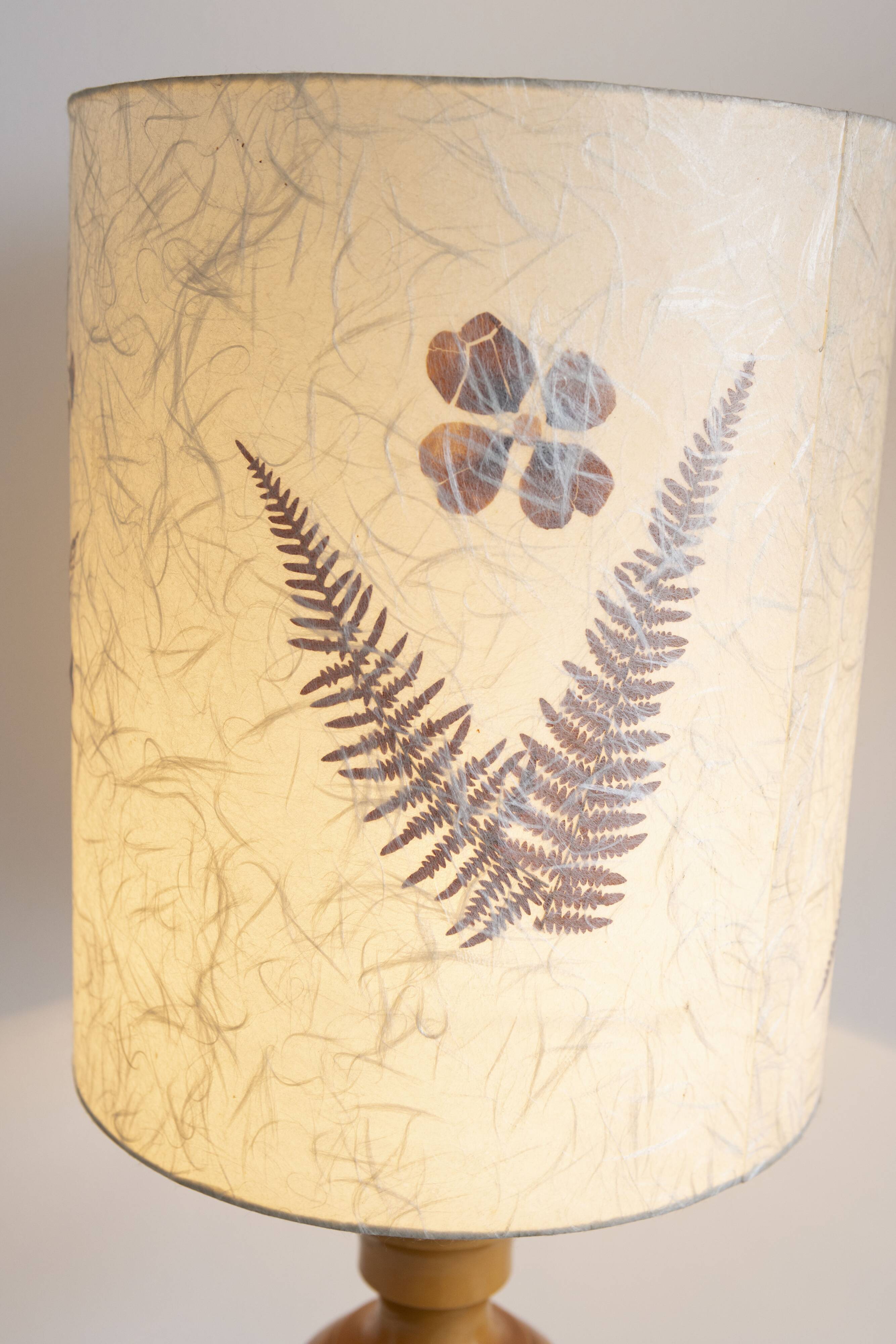 Lampe type herbier années 70