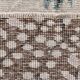 Brown & beige vintage rug 173x253cm