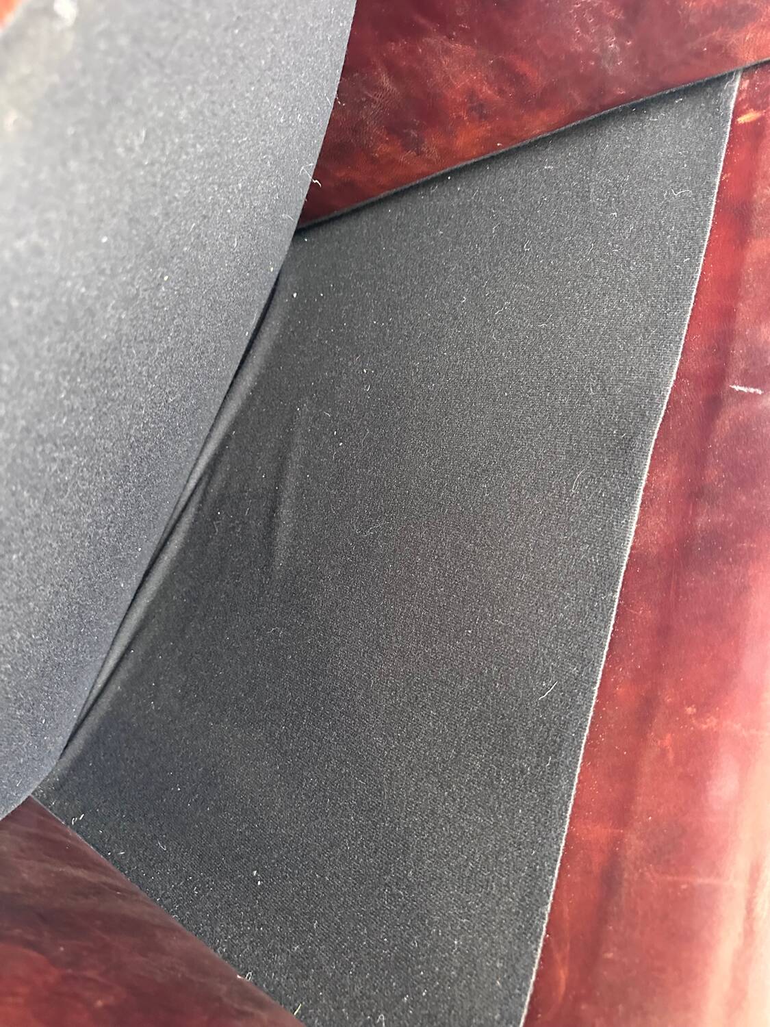 Pair of leather armchairs Roche Bobois