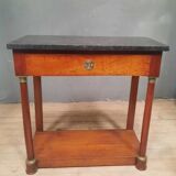 Console dessu marbre d epoque empire
