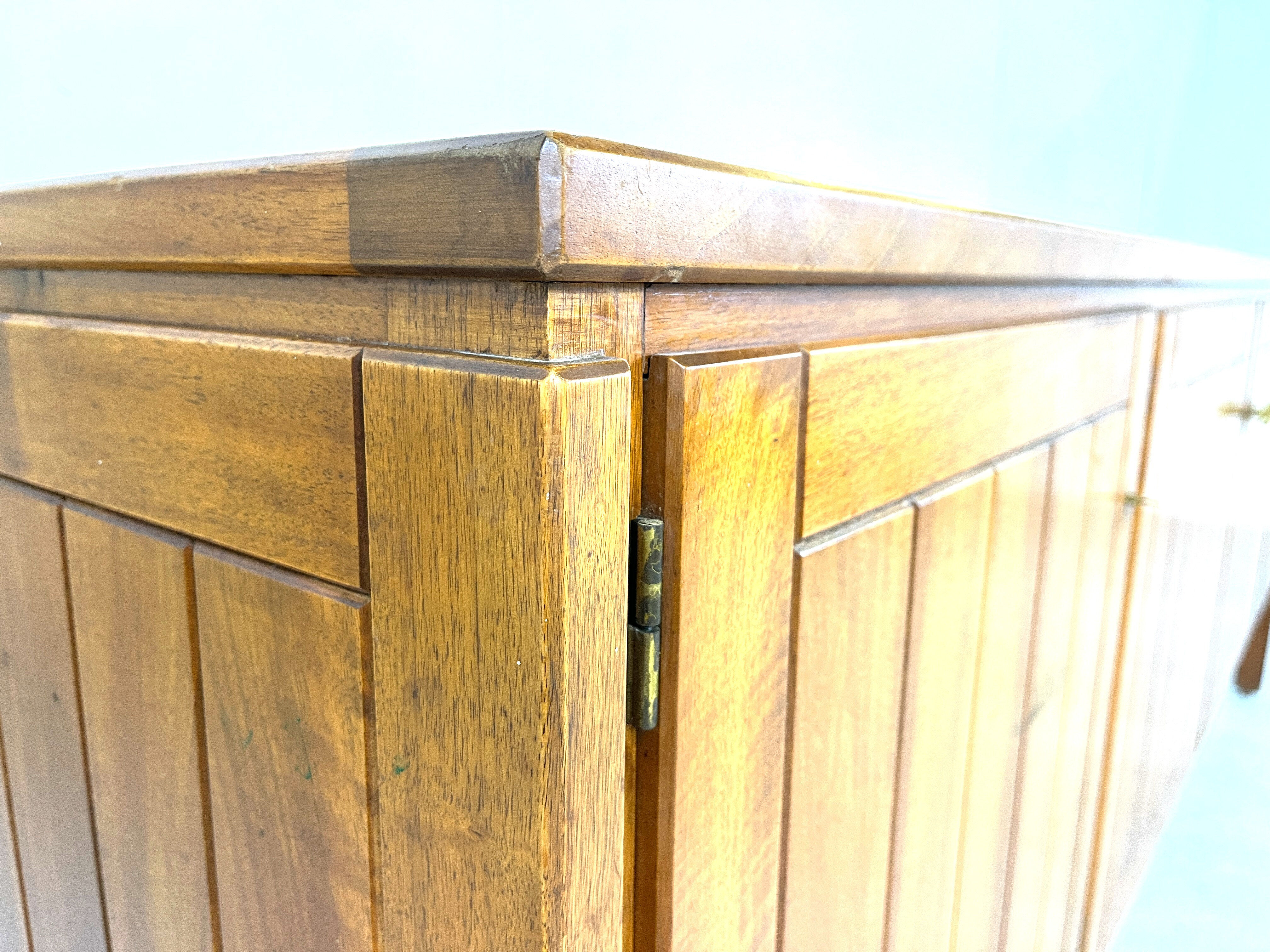 Vintage oak sideboard by Van Den Berghe Pauvers, 1970s