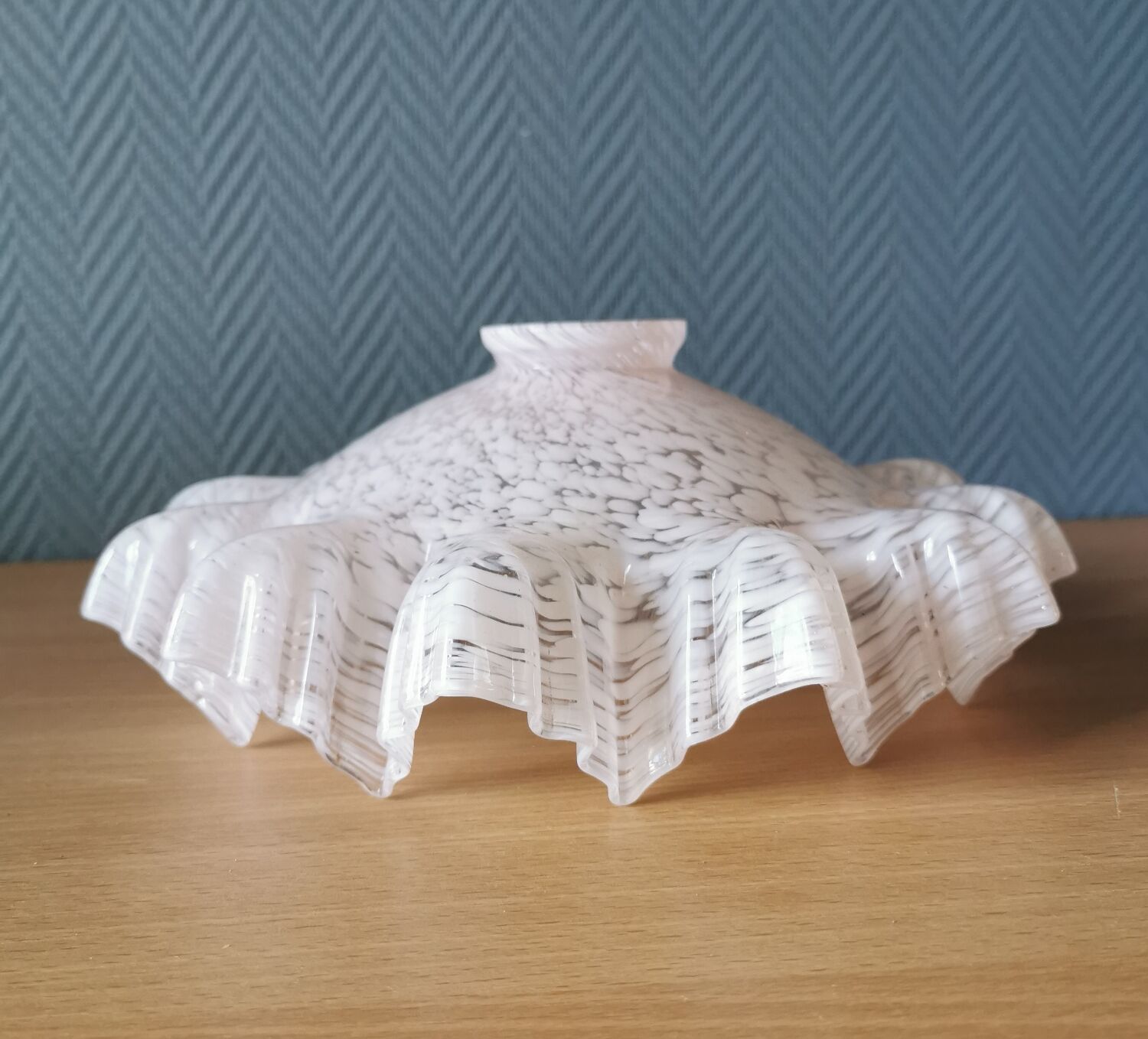 Pink opaline lampshade