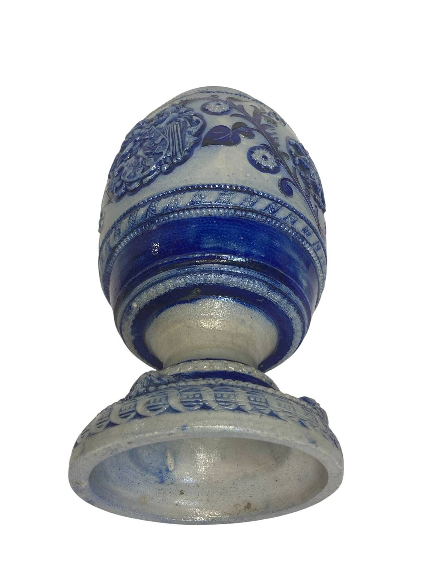 Ancien vase grès émaillé Westerwald début XXème