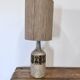 Raphael Giarrusso ceramic lamp with rope shade