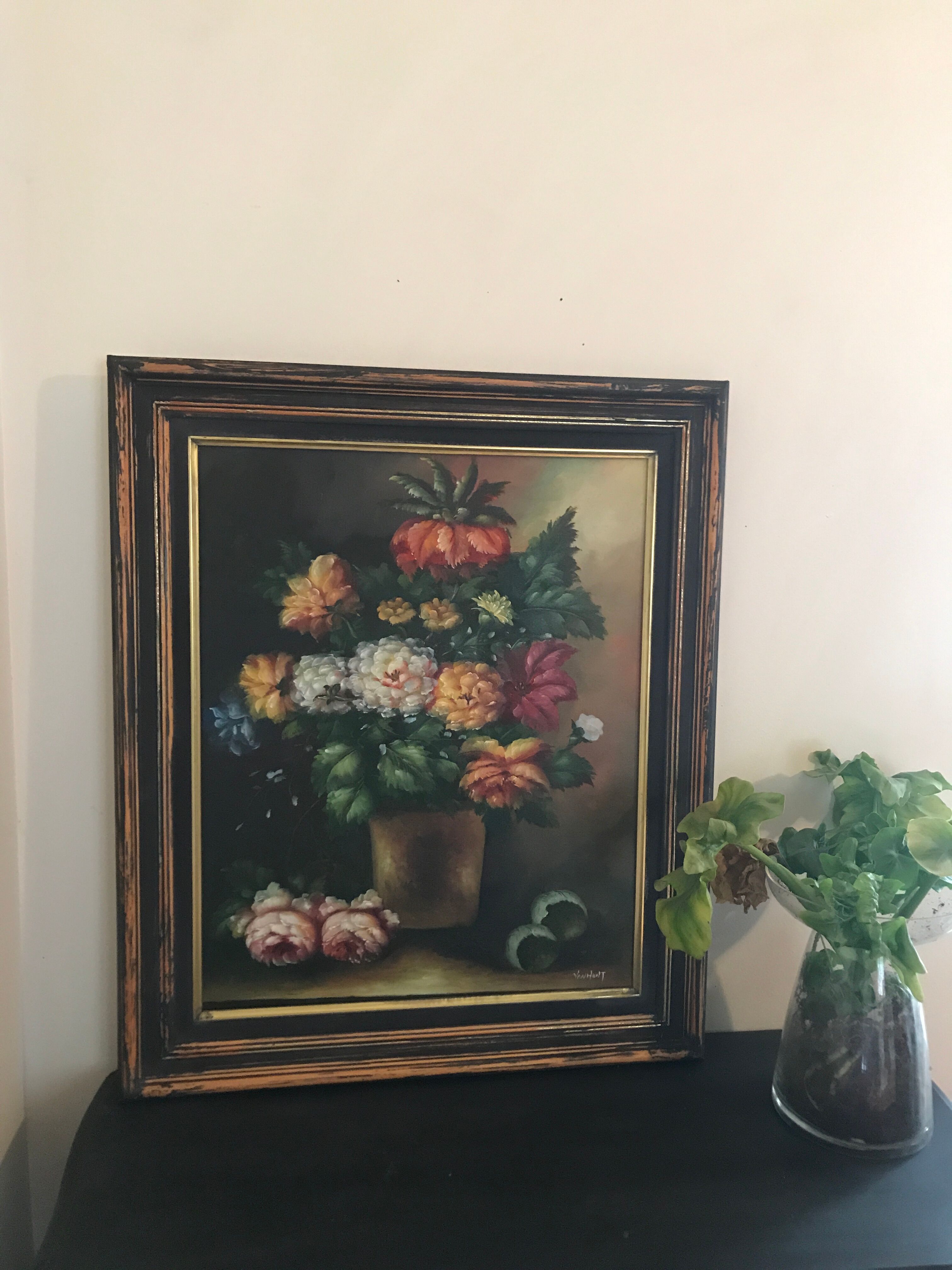 Table bouquet of flowers