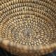 Vintage woven basket, woven basket, bread basket, banneton