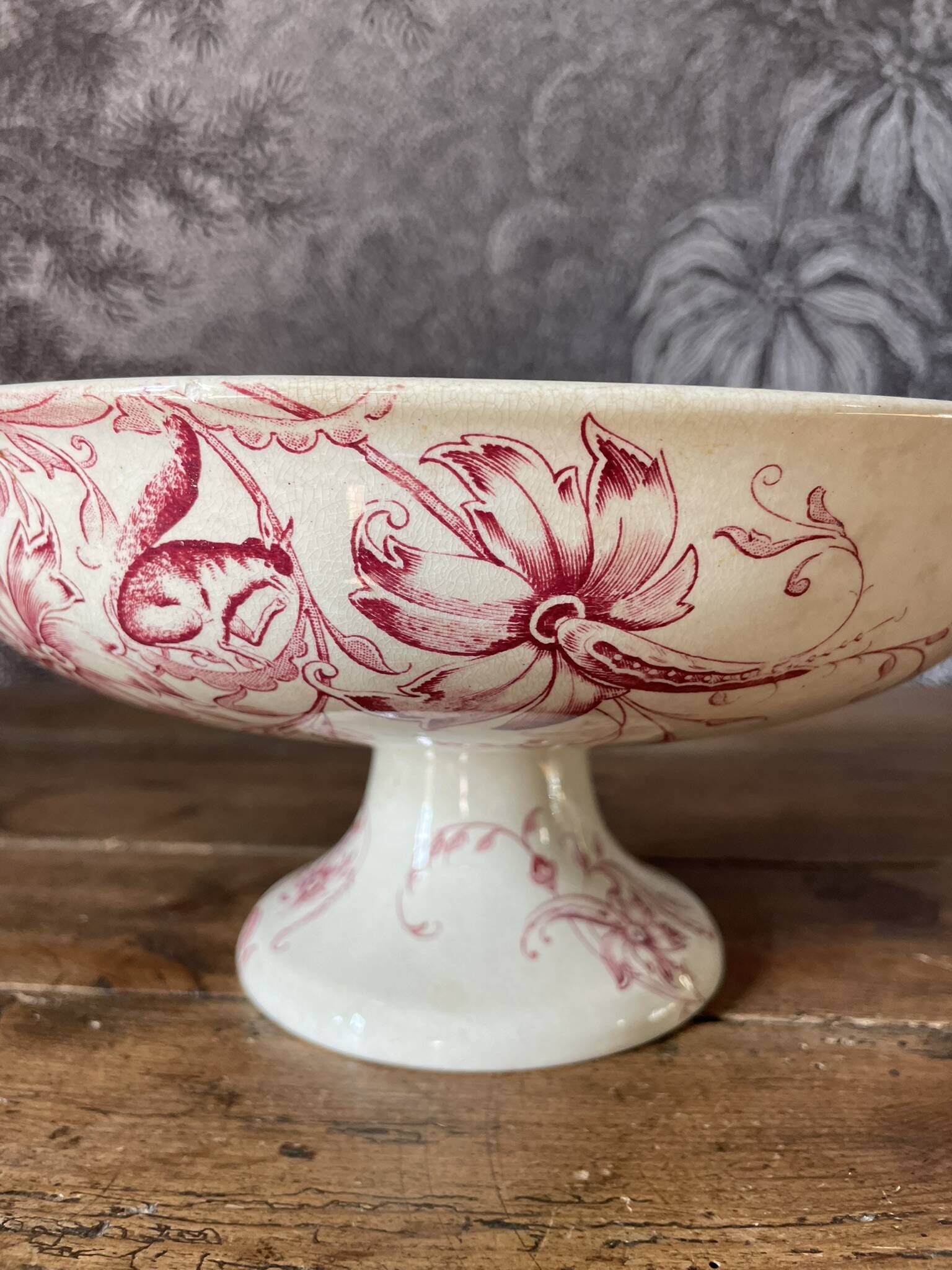 iron earth compote dish jules vieillard bx