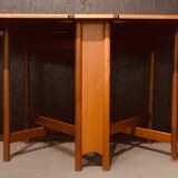 Mid-century teak folding table