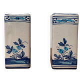 Vintage Italian Handpainted Vase from Larucci Italy, 1970s, Set of 2