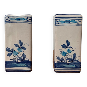 Vase vintage en céramique peint à la main de Larucci Italie, années 1970, ensemble de 2.