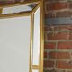 Bevelled and close-to-close mirror 109x194cm