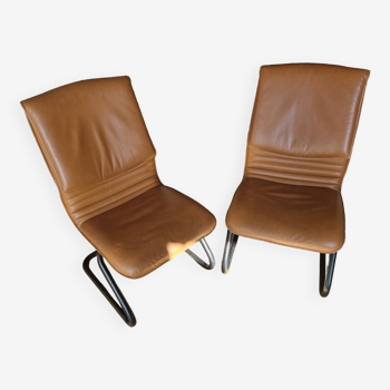 Leather comfort armchairs