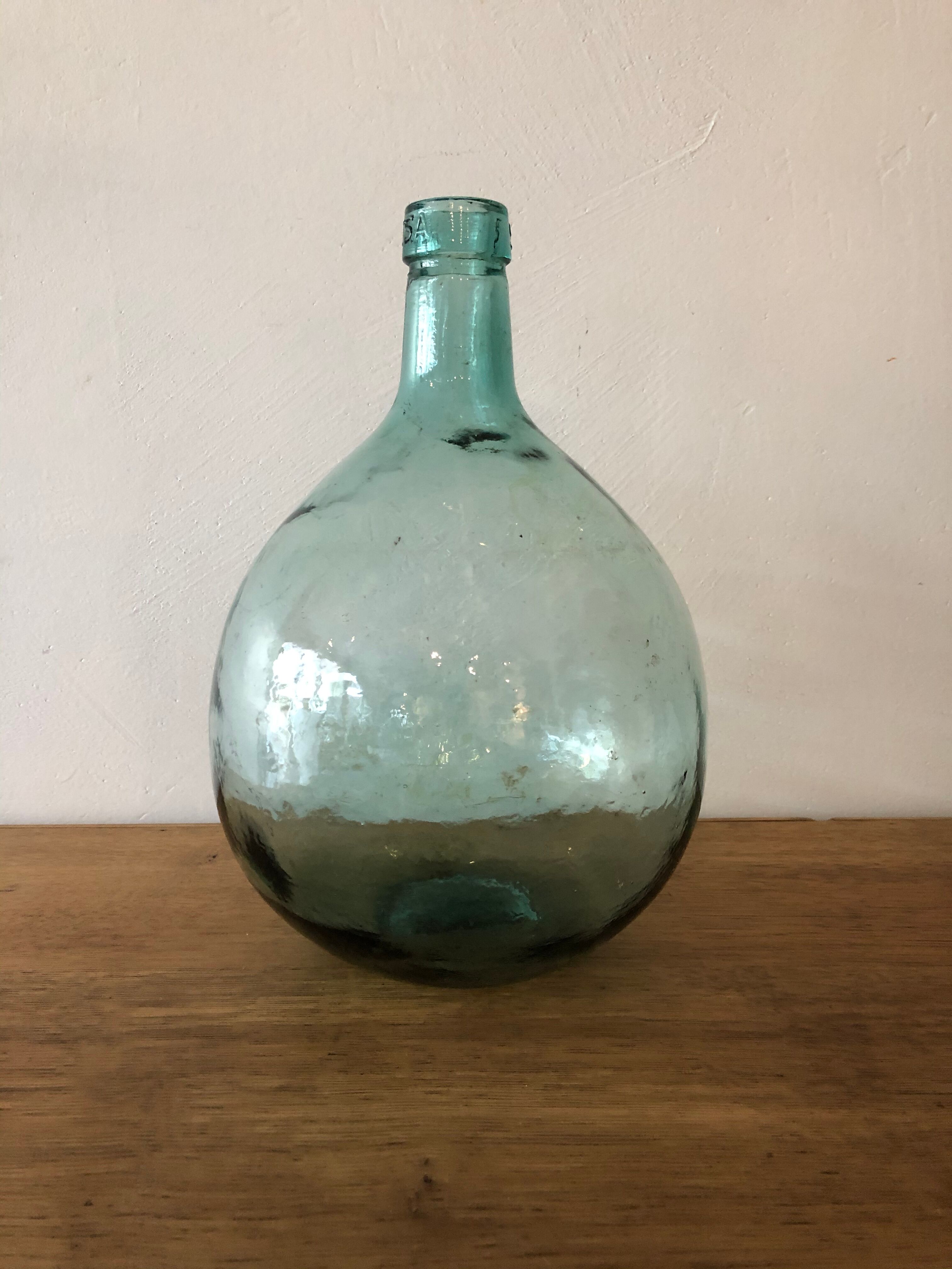 Old demijohn 5 l