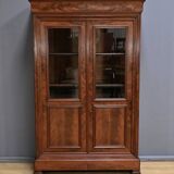 Mahogany Glass Bookcase, Restoration Period – Part 1 of the 19th Century