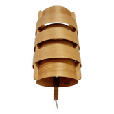 Wall lamp in pine by Hans Agne Jakobsson, Markaryd, Sweden, Scandinavian Modern