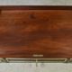 Small Louis XVI style mahogany desk, Napoleon III period – Mid-19th century
