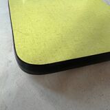 Yellow Formica trivet